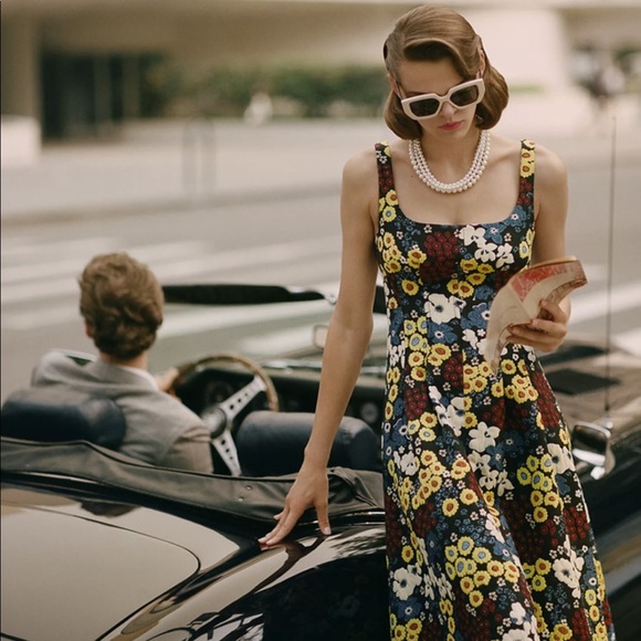 ✨Maeve Anthropologie Marigold Maxi Dress Size 6 and Size 2 - Picture 2 of 9